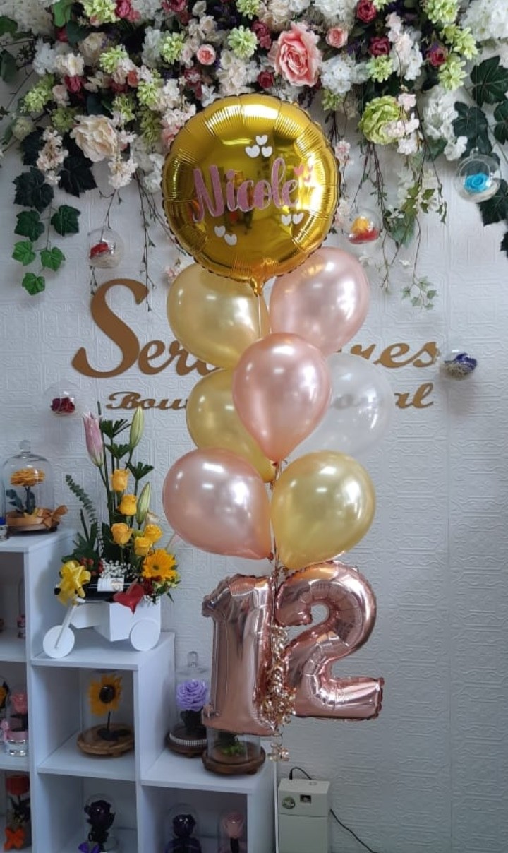 GLOBOS  BOUQUET 1