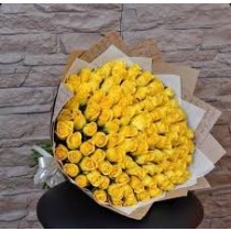 bouquet 50 rosas amarillas